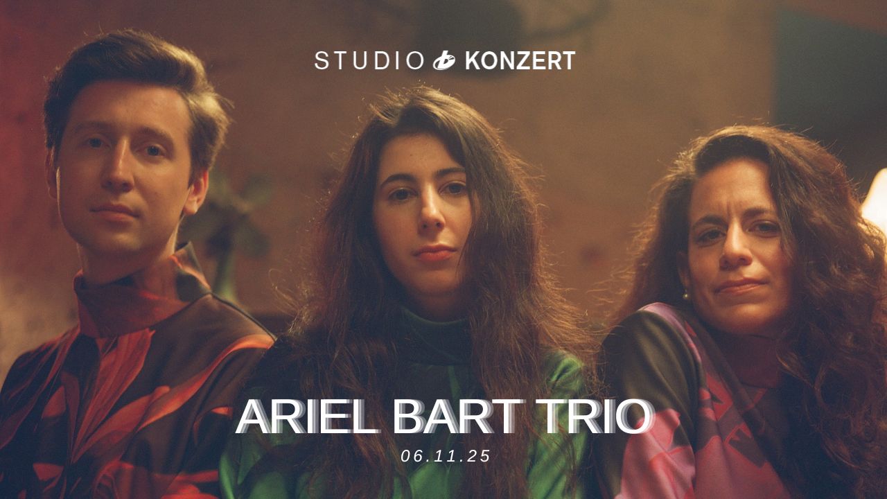 06.11.2025 Studio Konzert mit dem Ariel Bart Trio